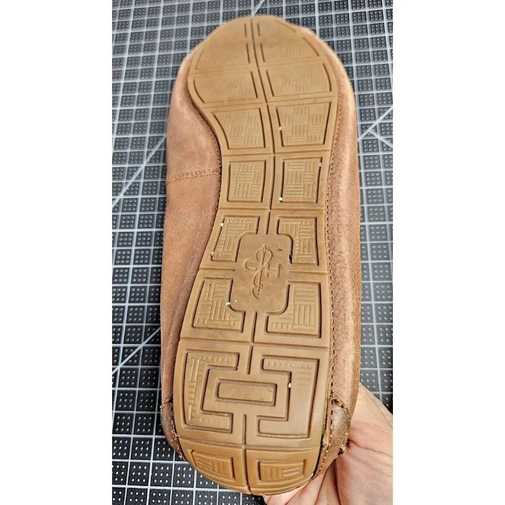 COLE HAAN Somerset link bit‎ loafers brown leather men 11M